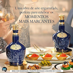 Whisky Royal Salute 21 anos Azul Saphire 700ml